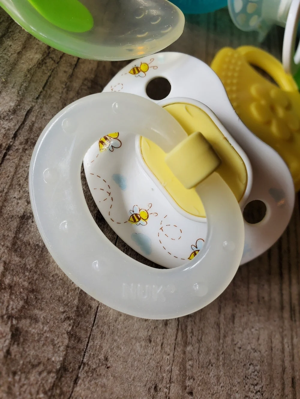 Baby Binkies Pacifiers Teethers Toothbrush Infant Feeding Utensil Bundle